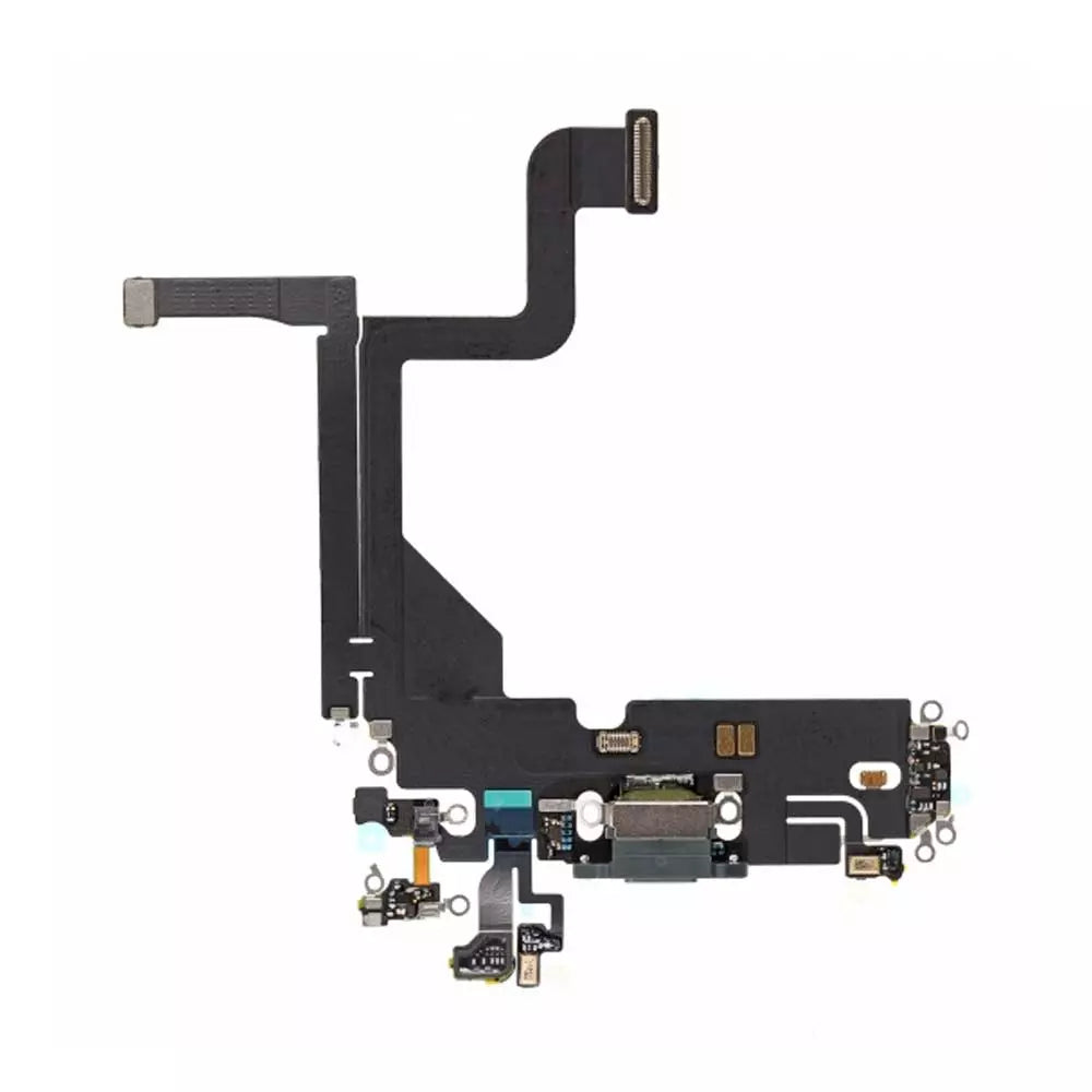 Charging Port With Microphone & Flex For Apple iPhone 13 Pro Alpine Green